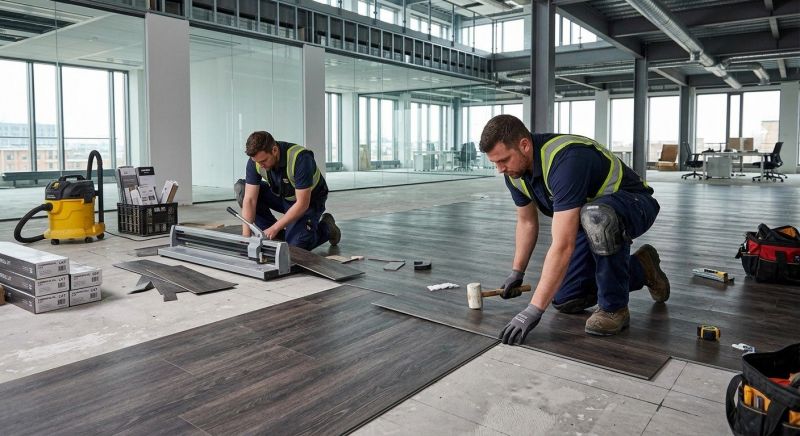 Our team working on Flooring Service projects in Venice, FL