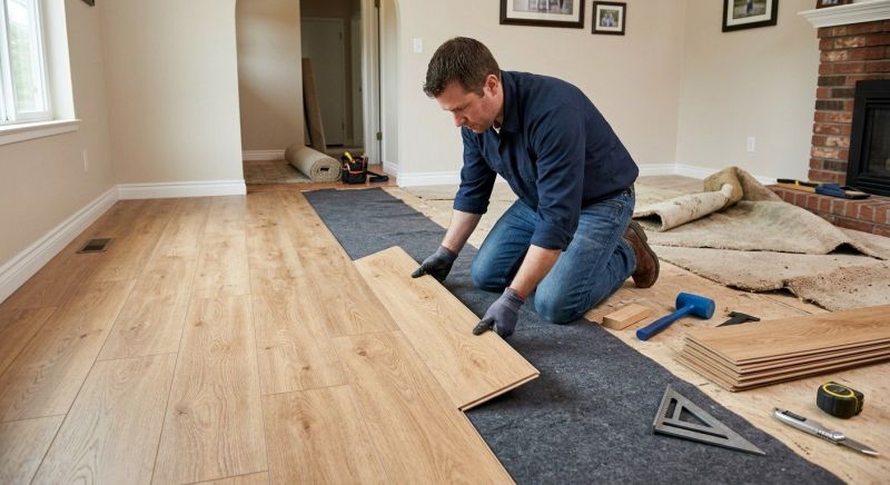 Laminate Floor Remodeling in Venice, FL