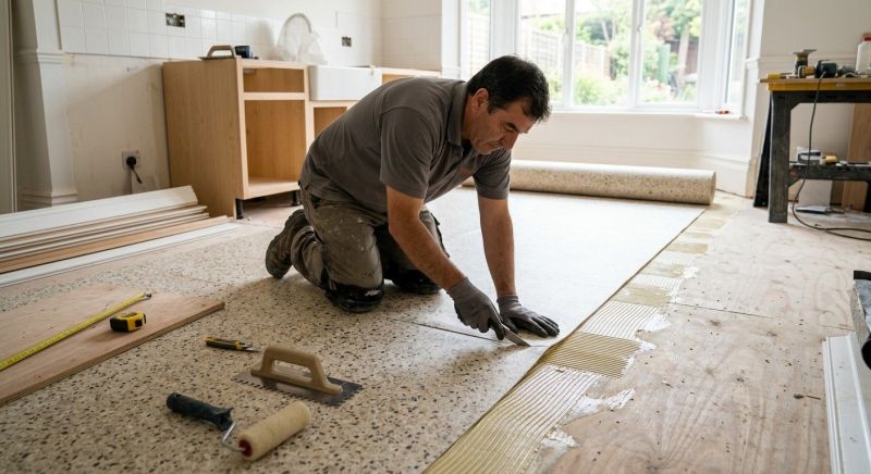 Linoleum Floor Installation in Nokomis, FL