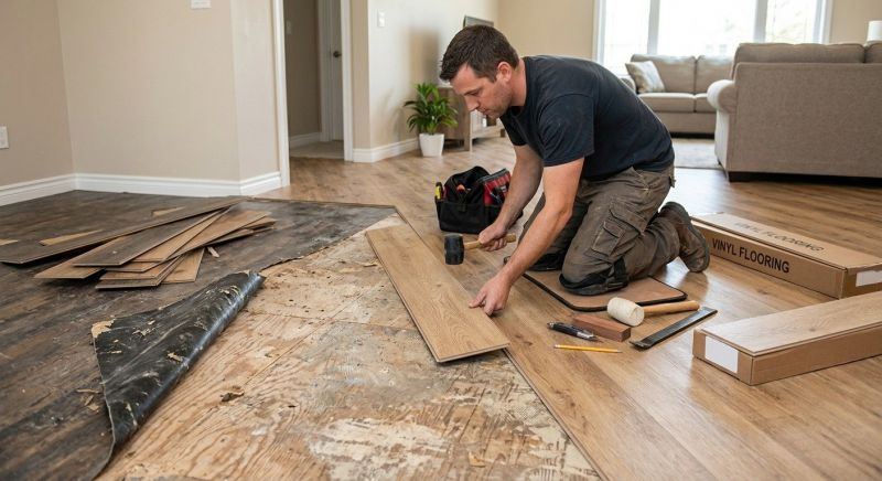 Vinyl Plank Floor Installation in Venice, FL